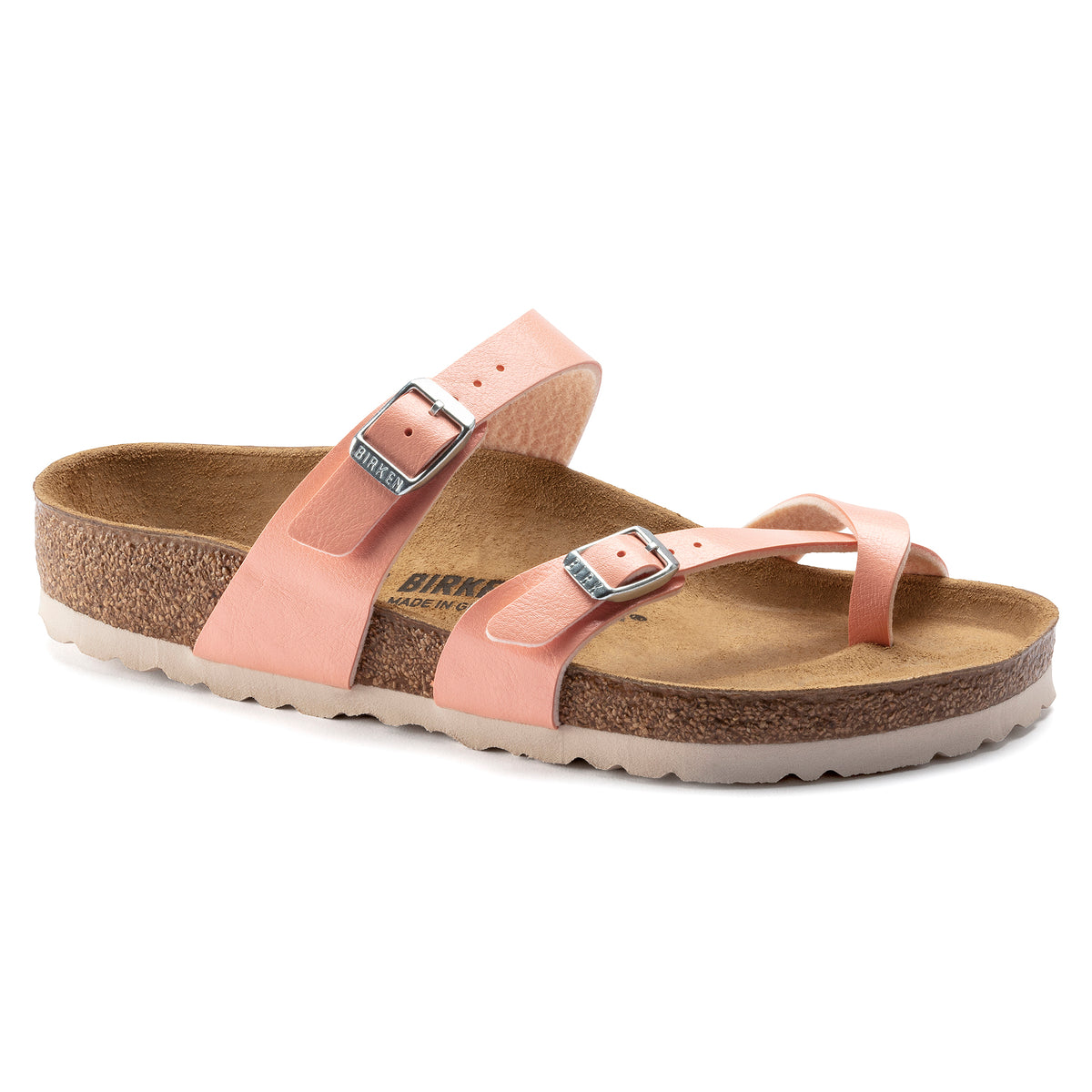 Birkenstock Limited Edition Mayari graceful coral peach Birko-Flor