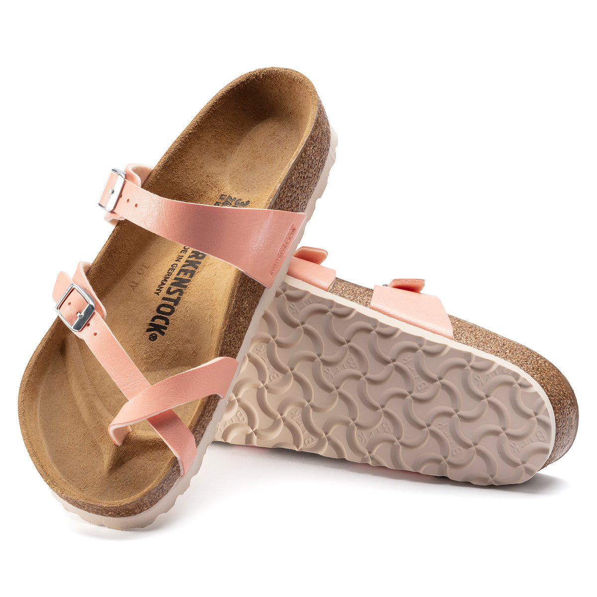 Birkenstock Limited Edition Mayari graceful coral peach Birko-Flor