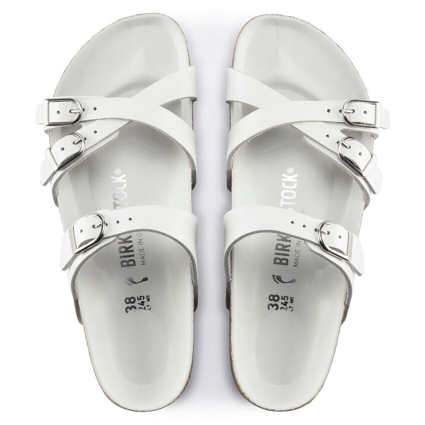 Birkenstock Limited Edition Franca Hex white leather