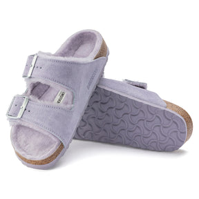 Birkenstock Limited Edition Arizona purple fog suede/purple fog shearling