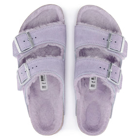 Birkenstock Limited Edition Arizona purple fog suede/purple fog shearling
