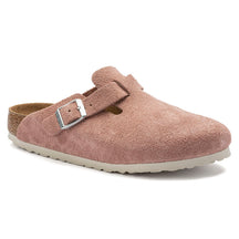 Birkenstock Limited Edition Boston Soft Footbed pink clay suede
