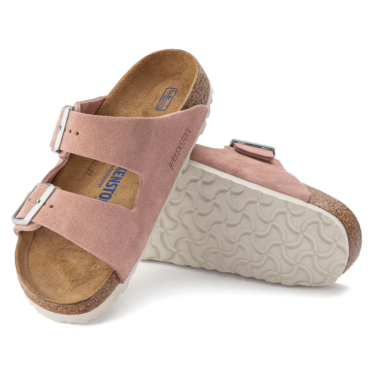 Birkenstock Limited Edition Arizona Soft Footbed pink clay suede