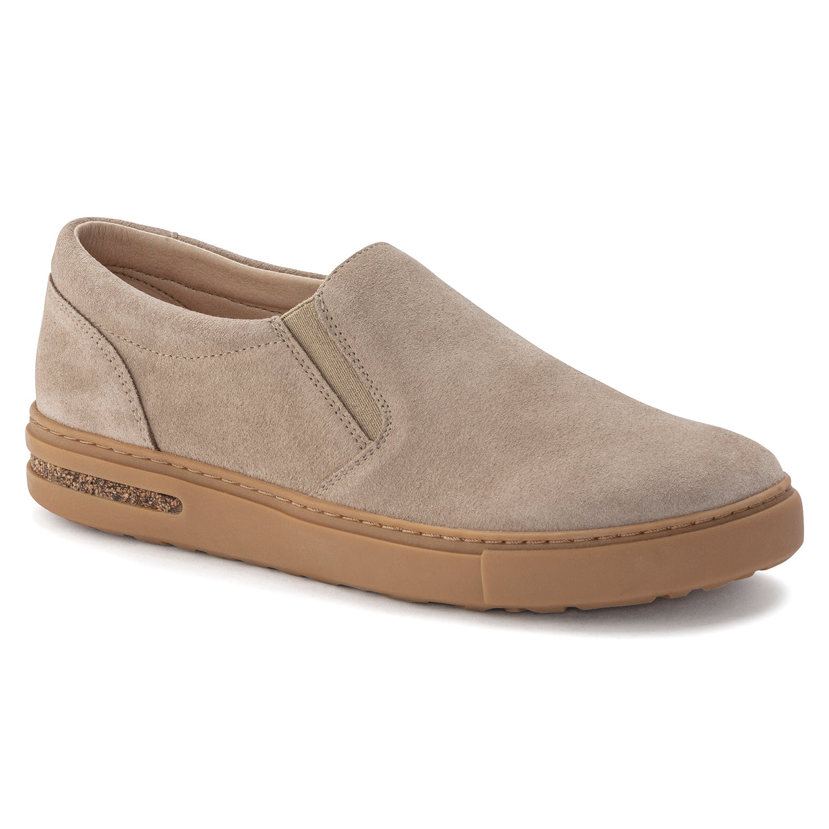 New Birkenstock Oswego Sandcastle Canvas Suede Slip On Casual Shoes Size M12 New Birkenstock Oswego Sandcastle Canvas | Mercari main image 4