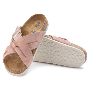 Birkenstock Limited Edition Lugano Soft Footbed pink clay suede