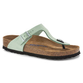 Birkenstock Limited Edition Gizeh Soft Footbed matcha nubuck