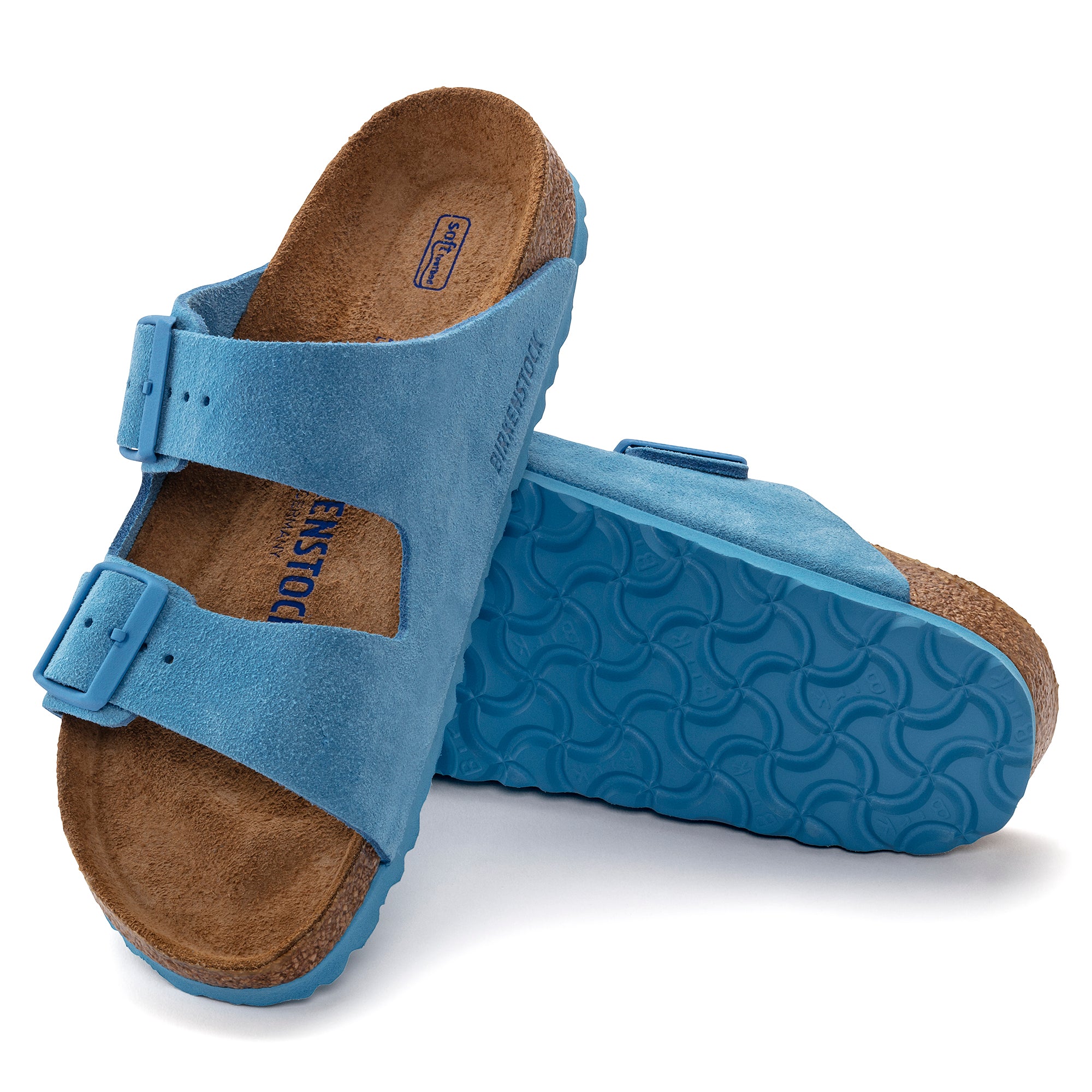 Birkenstock Women's Arizona Soft Footbed Suede Nubuck Buckle Detail Sandals  | Dillard's