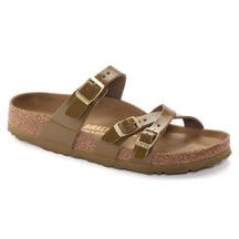 Birkenstock Limited Edition Franca Hex mud green high shine leather