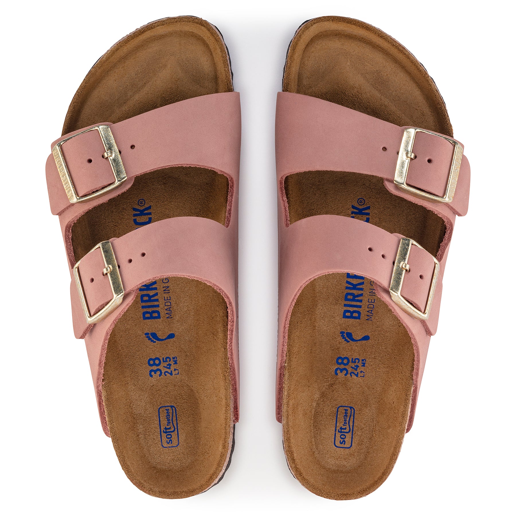 Birkenstock Limited Edition Arizona Soft Footbed old rose nubuck