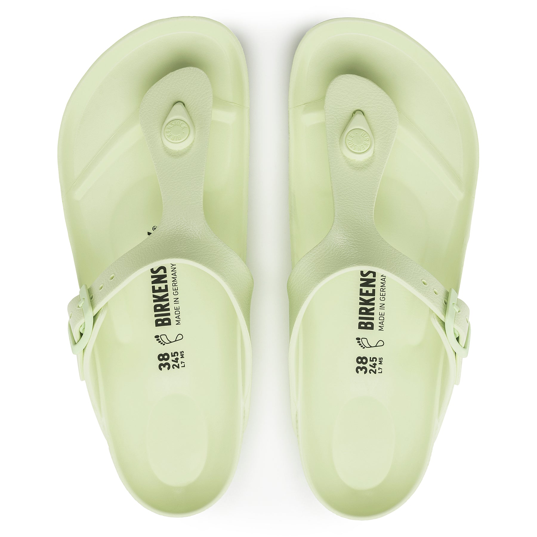 Birkenstock Limited Edition Gizeh EVA faded lime