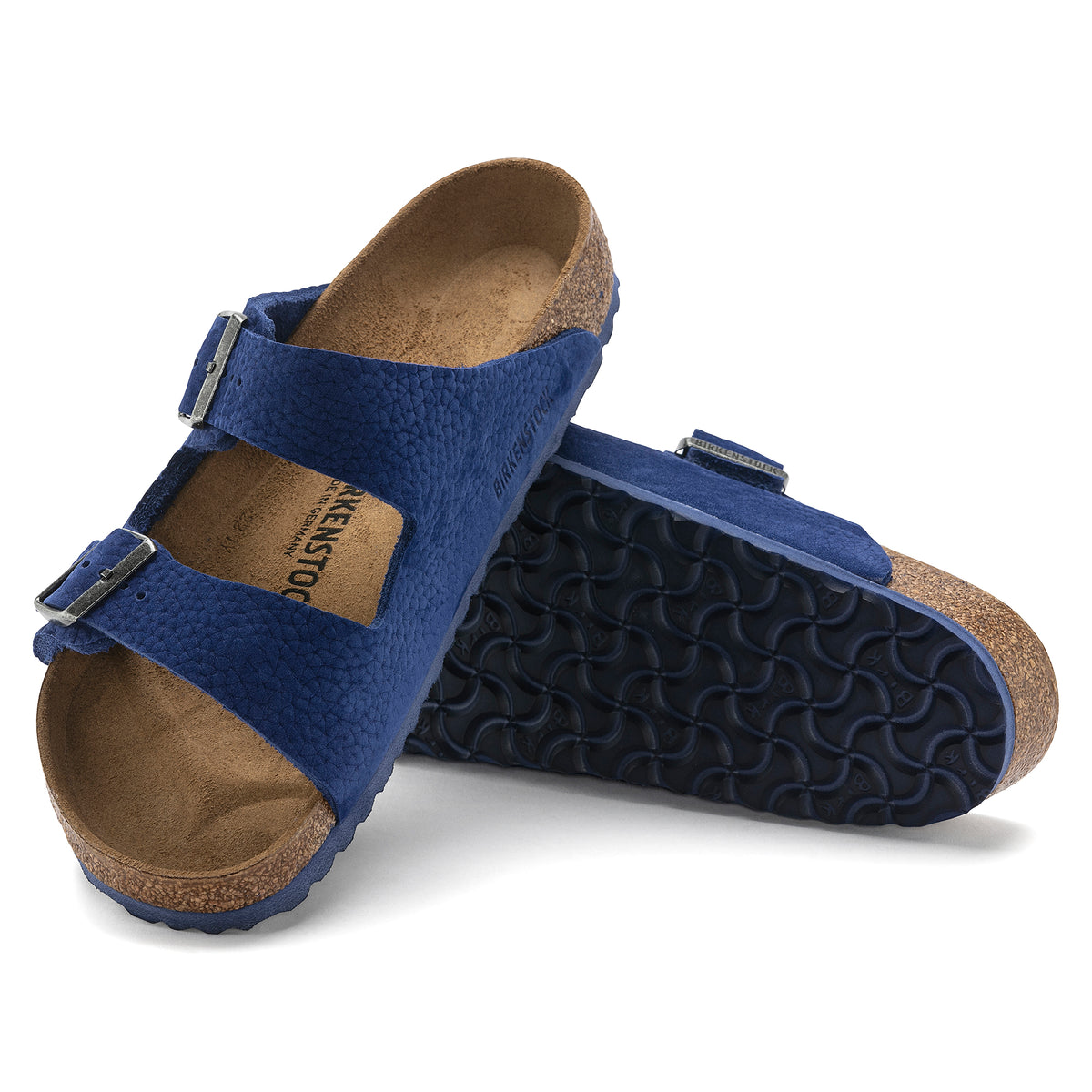 Birkenstock Limited Edition Arizona desert buck indigo blue nubuck