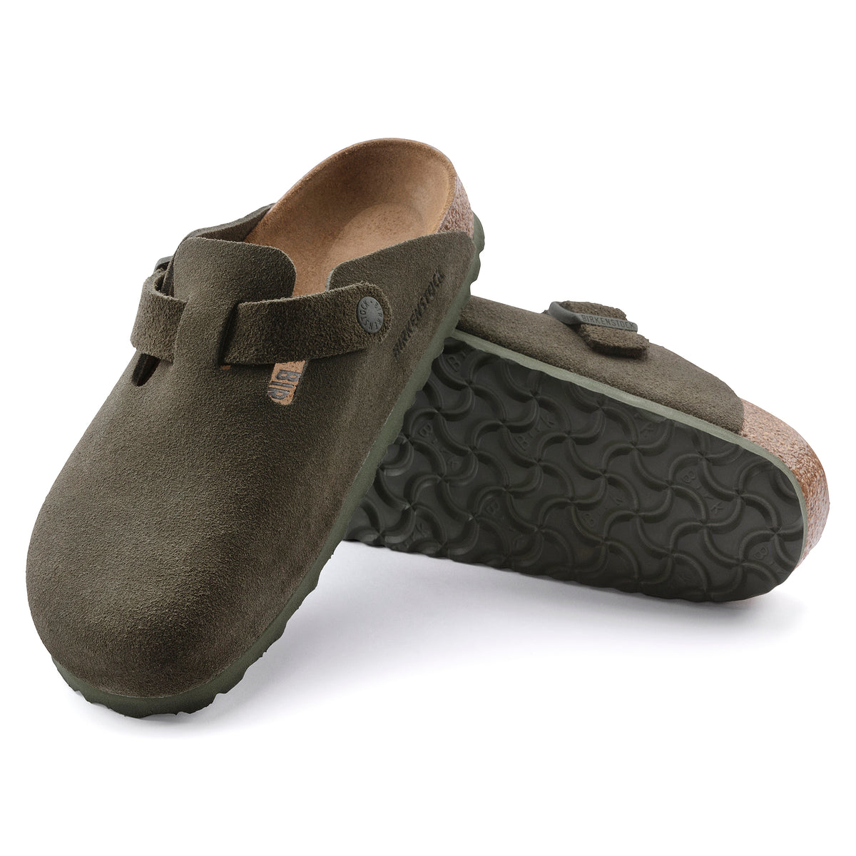 Birkenstock Limited Edition Boston thyme suede