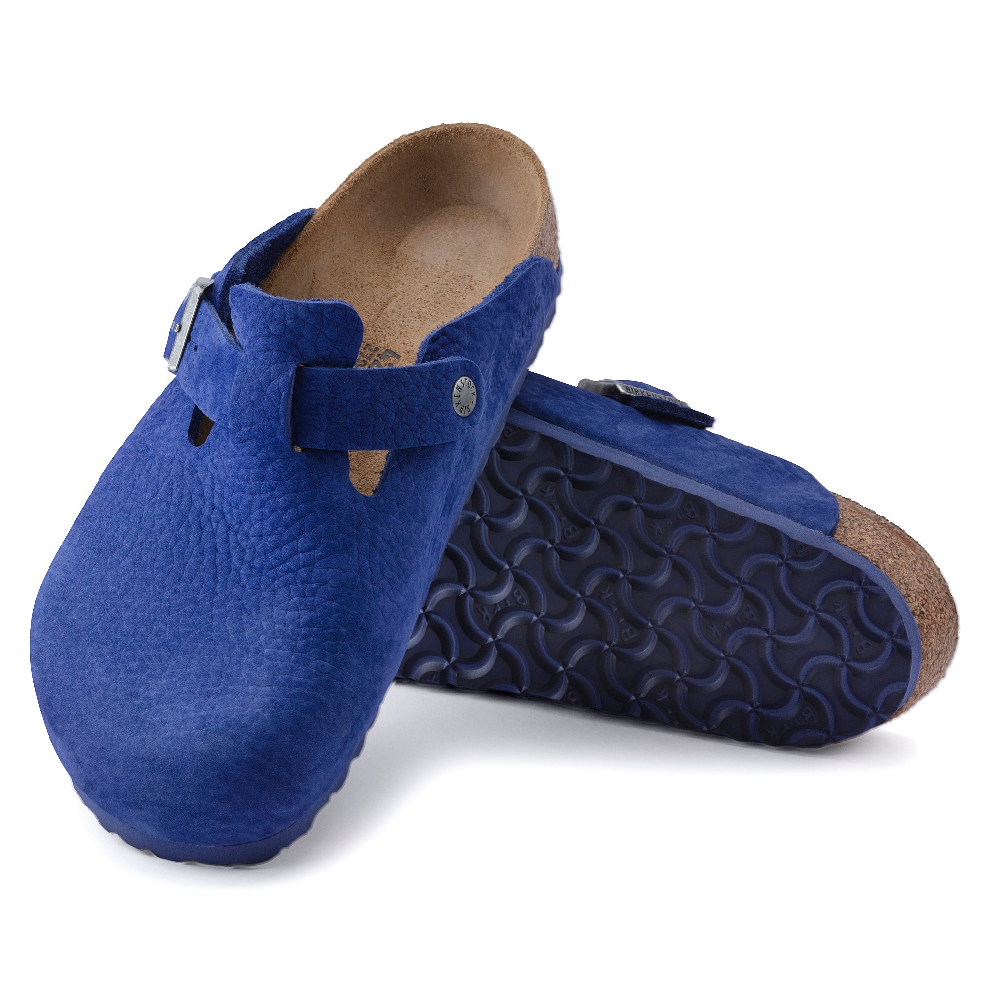 Birkenstock Limited Edition Boston desert buck indigo blue nubuck