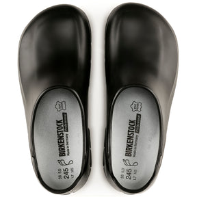 Birkenstock A 640 Steel Toe black polyurethane clog