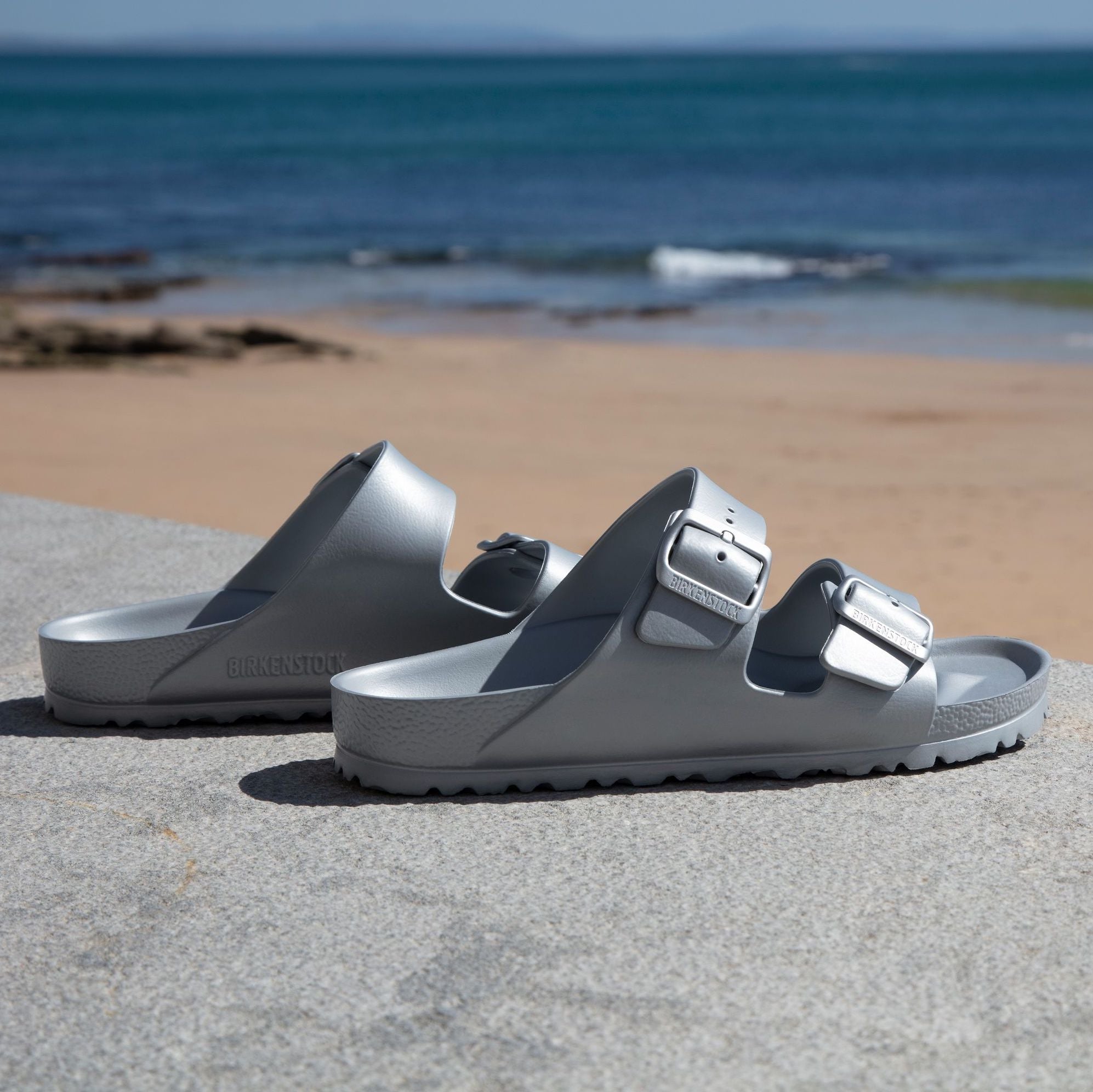 Birkenstock Limited Edition Arizona EVA metallic silver - 36N