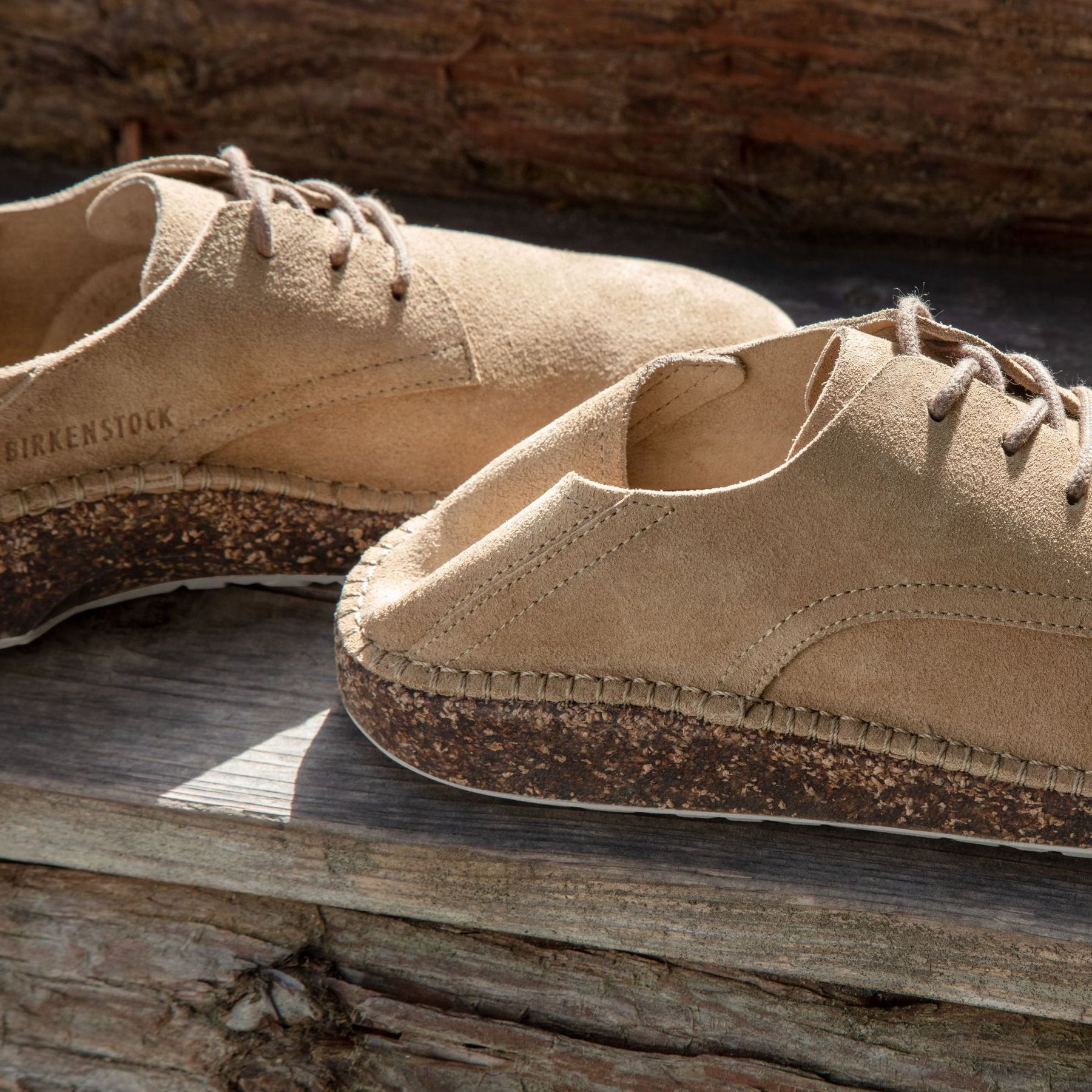 Birkenstock Limited Edition Gary ginger suede