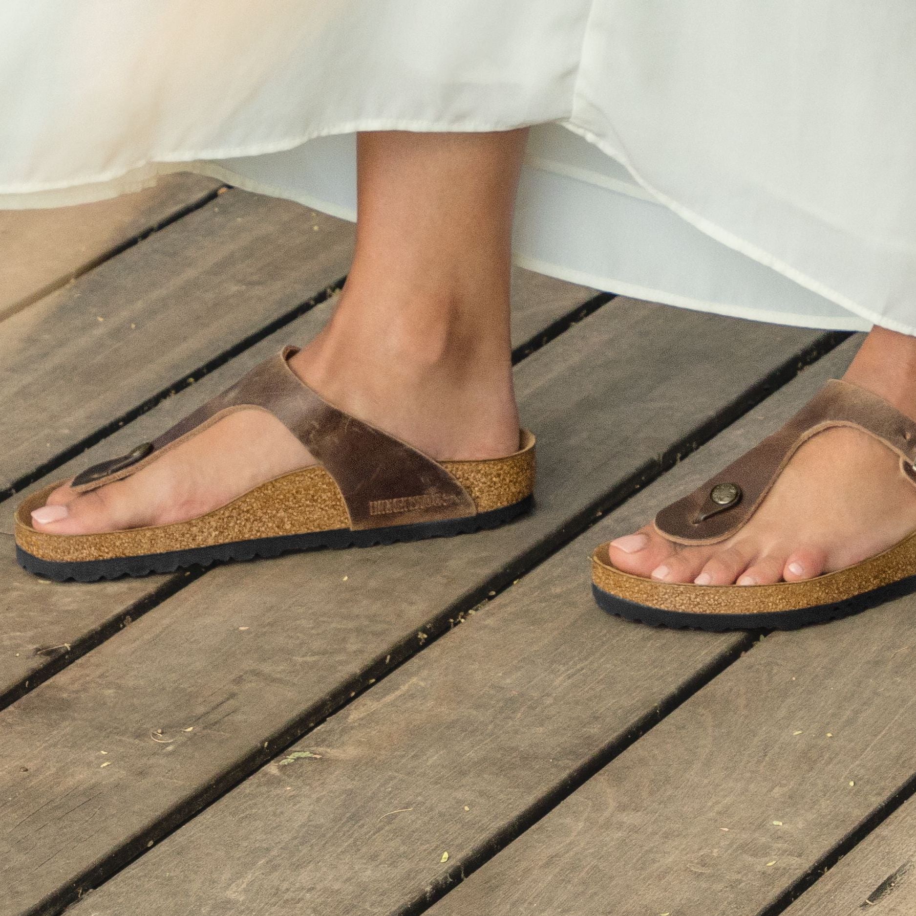 Birkenstock gizeh tobacco sales