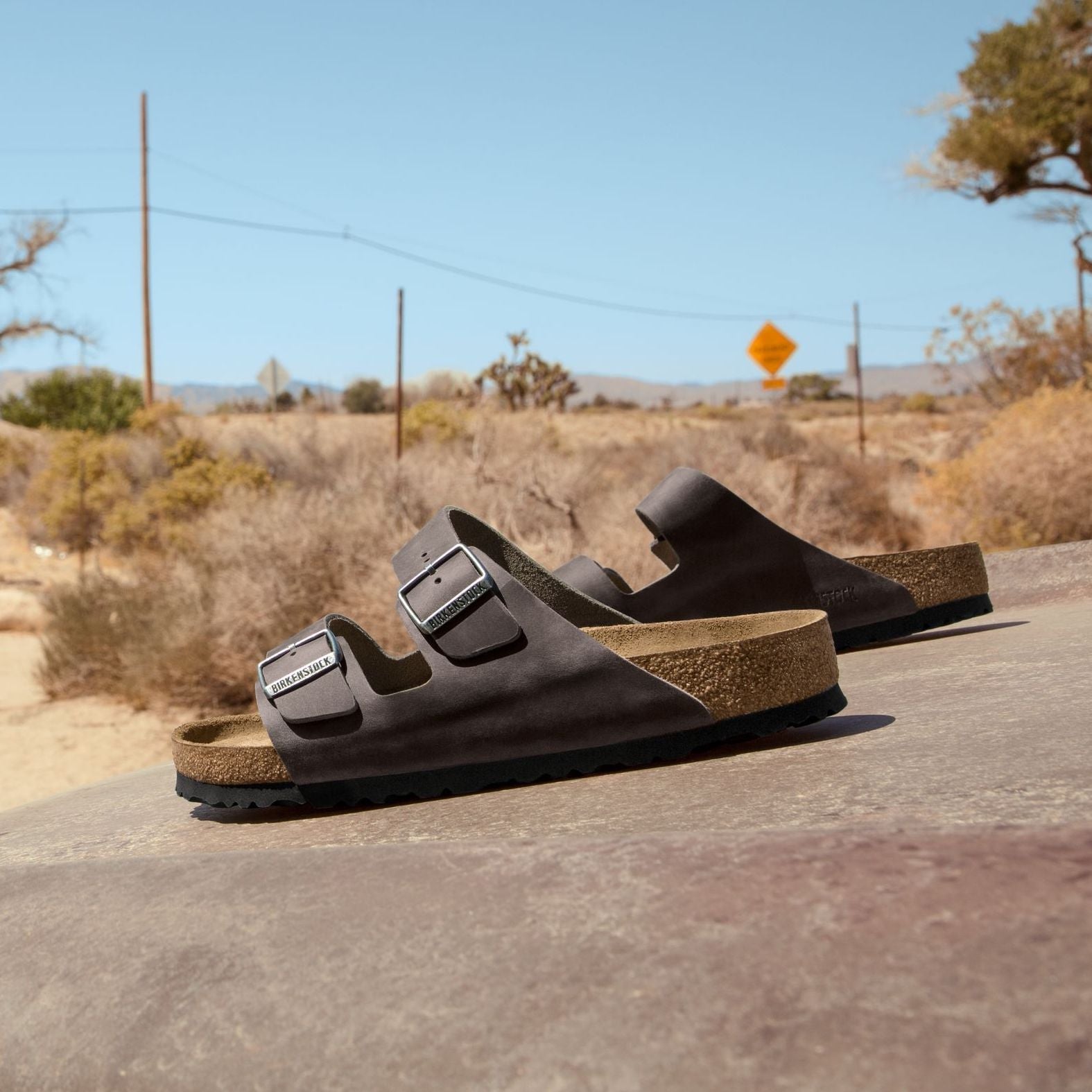 Birkenstock Arizona Soft Footbed iron oiled leather 36N