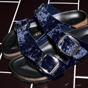 Birkenstock Limited Edition Arizona Big Buckle midnight velvet