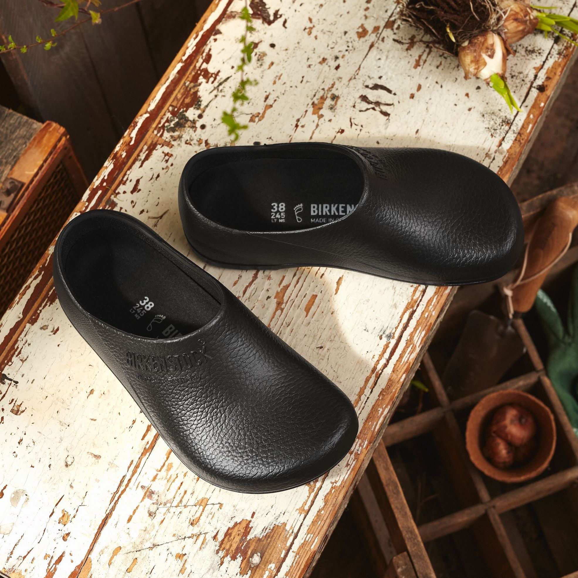 Birkenstock Professional Profi Birki Clog black polyurethane 35R