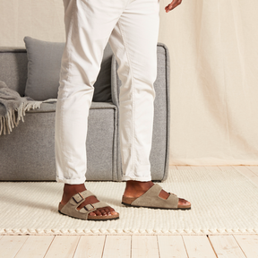 Birkenstock Arizona taupe suede