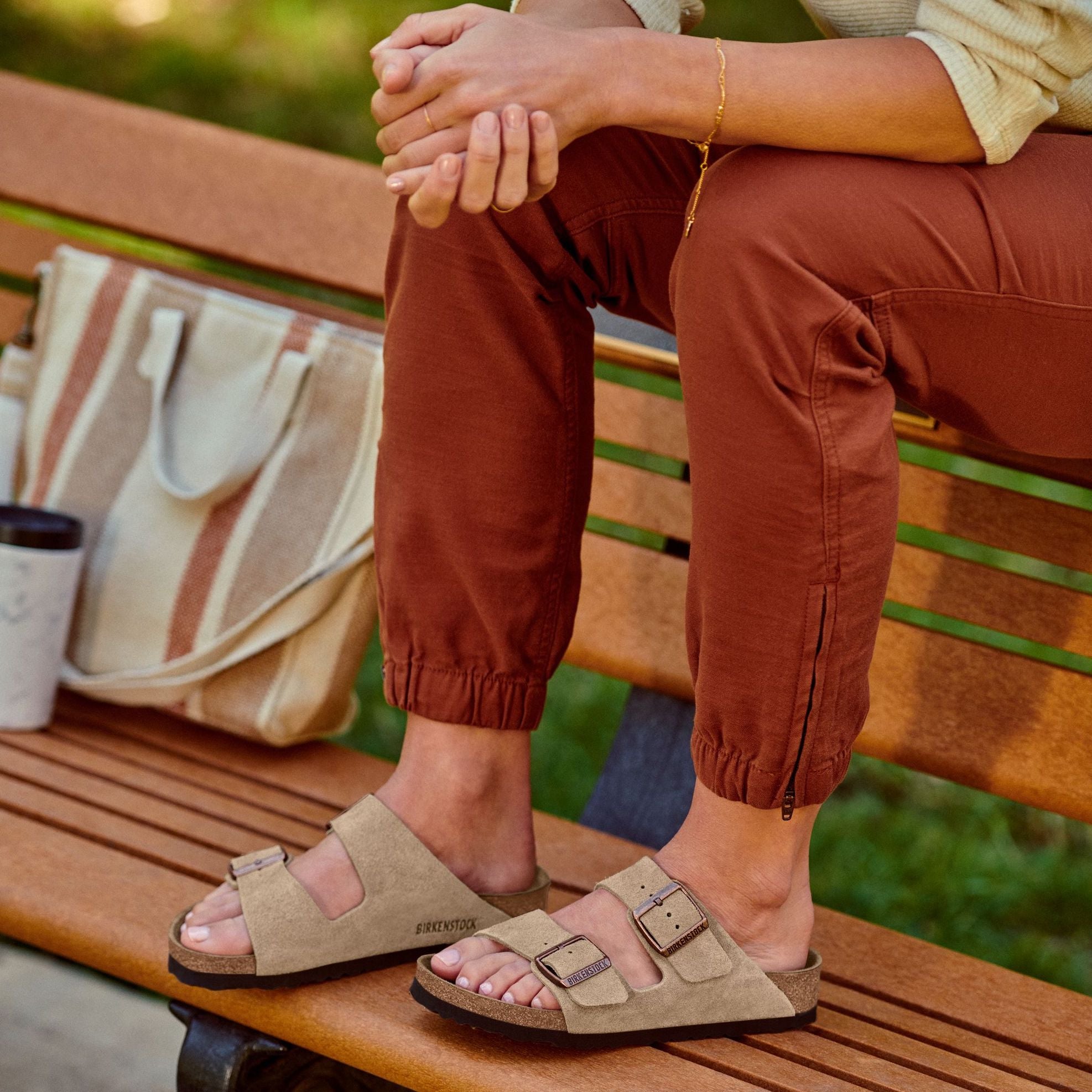 Birkenstock sales suede taupe