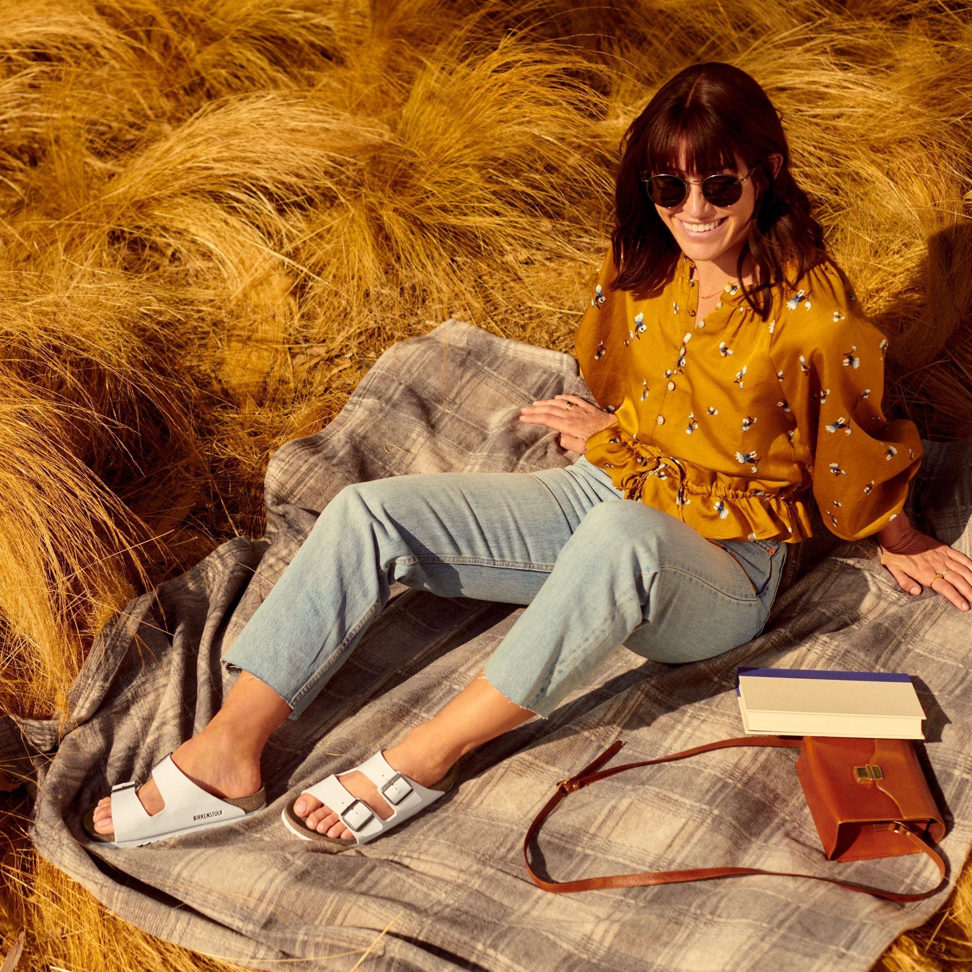 Birkenstock Arizona white Birko-Flor