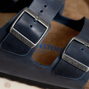 Birkenstock Arizona Soft Footbed blue oiled leather