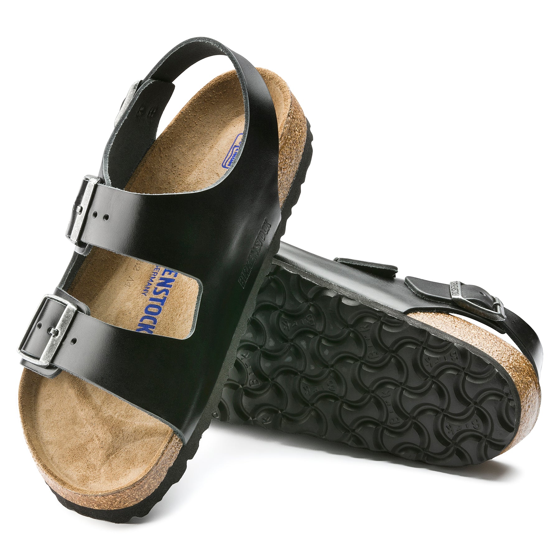 Birkenstock Limited Edition Milano Soft Footbed black amalfi leather