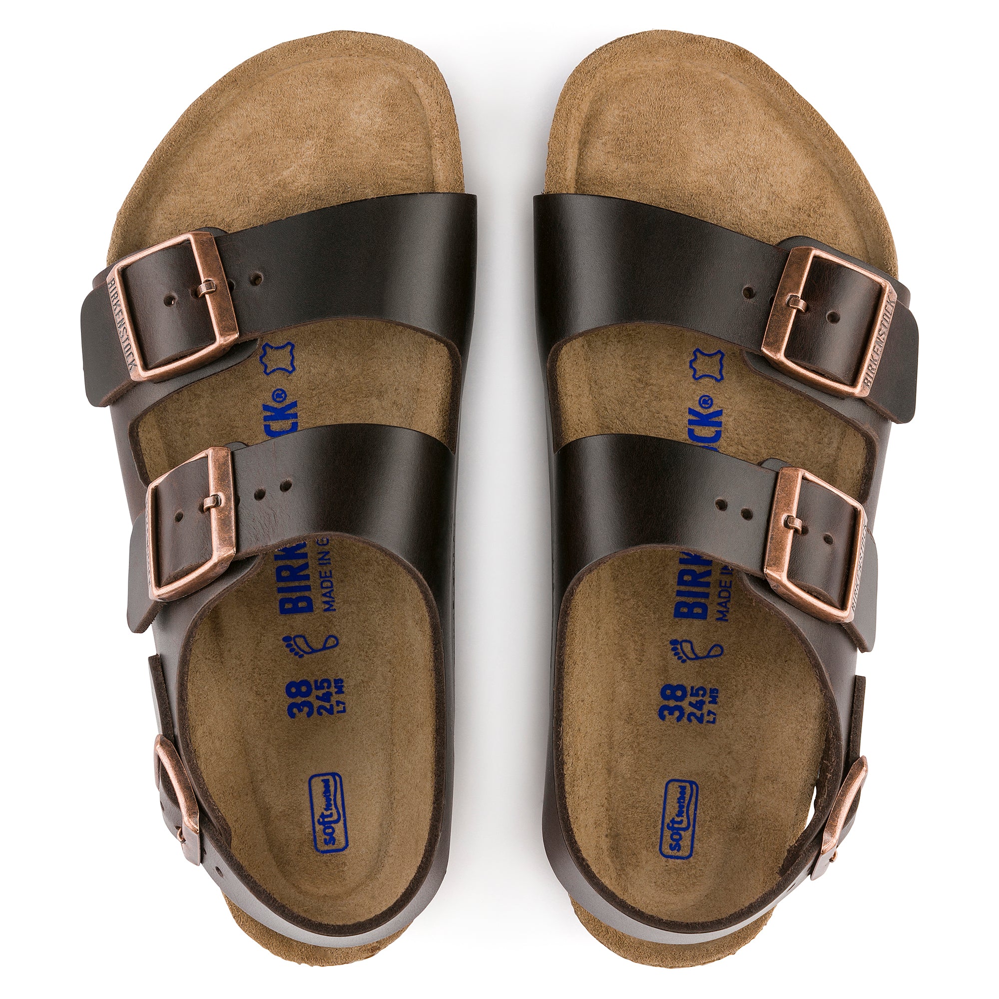 Birkenstock Limited Edition Milano Soft Footbed brown amalfi leather