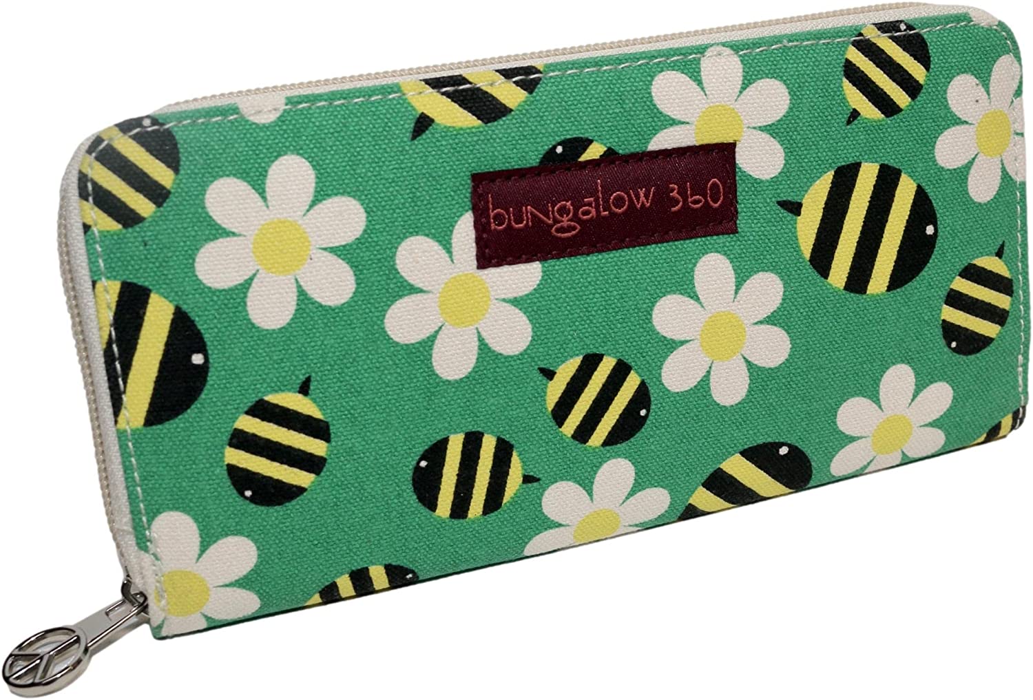 Bungalow 360 Zip Around Wallet bumblebee
