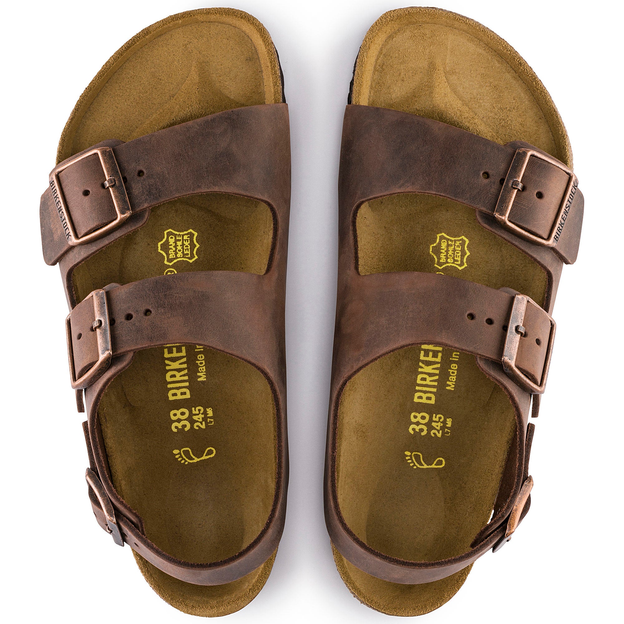 Birkenstock Milano habana oiled leather 36R