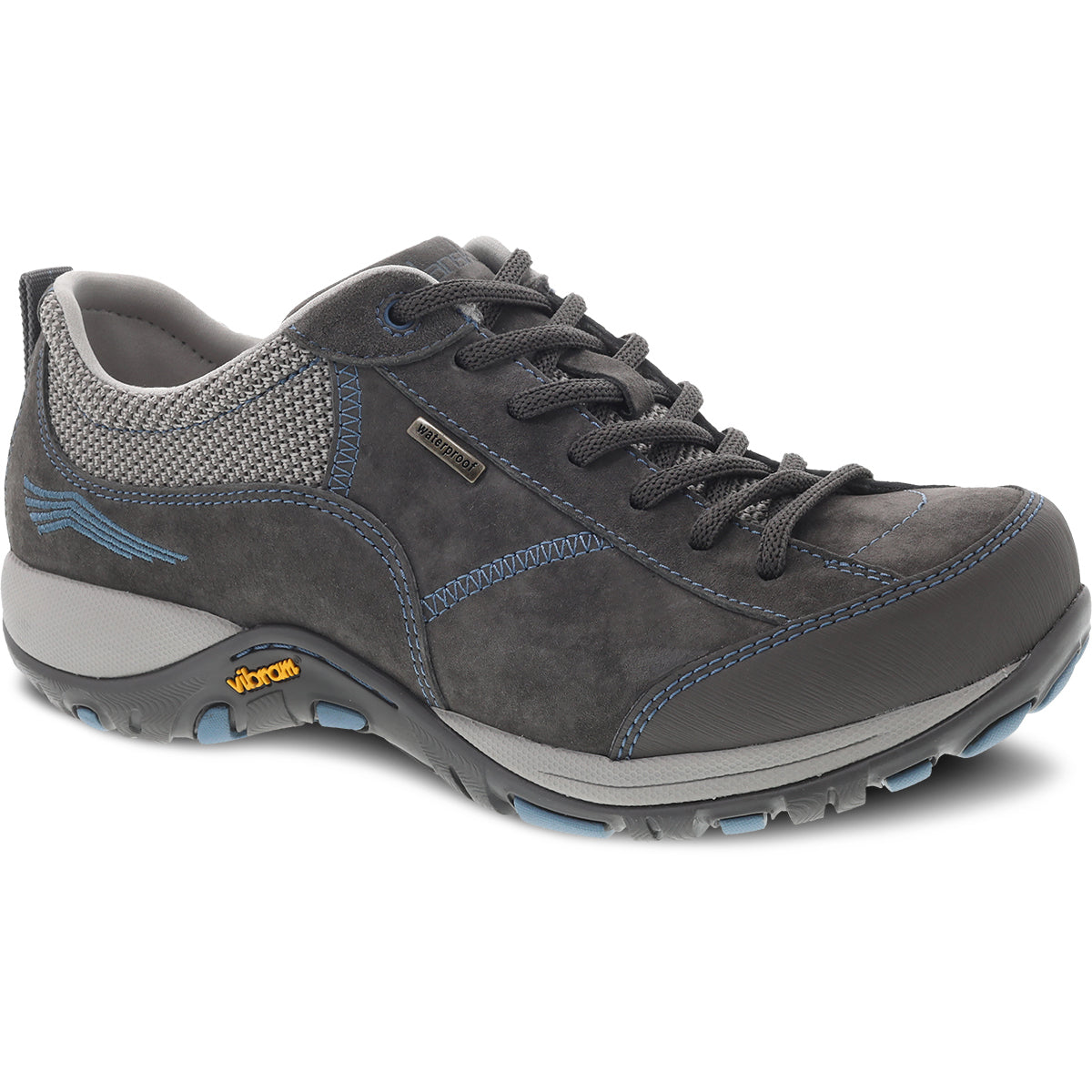 Dansko Paisley grey blue suede