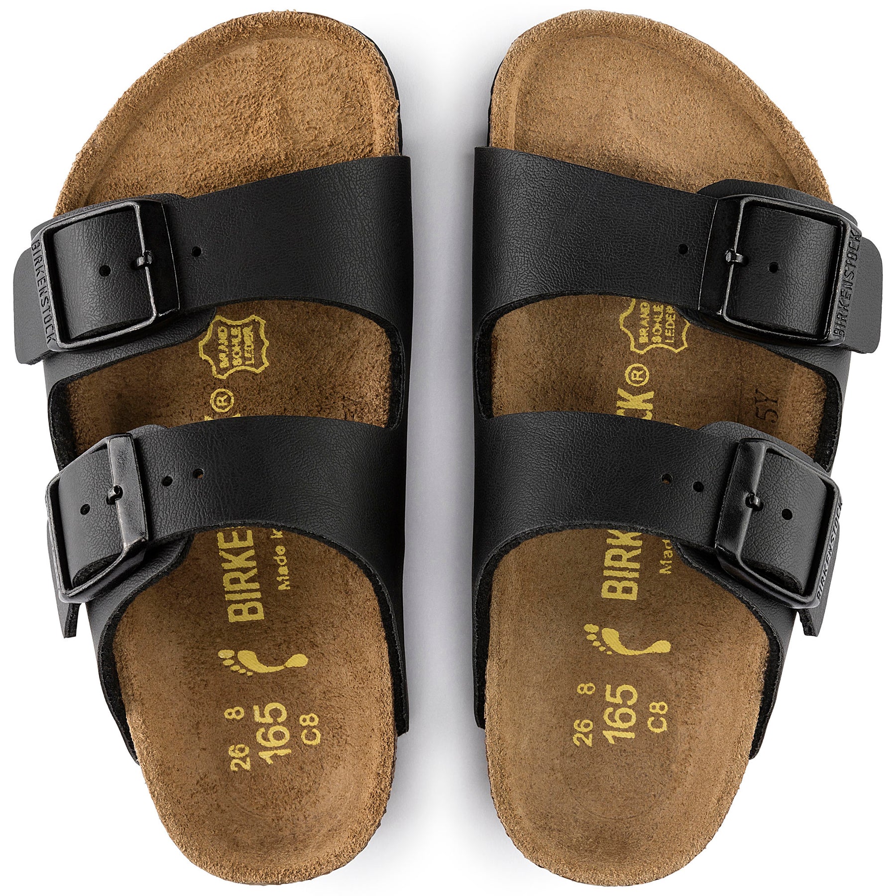 Birkenstock Kids Arizona black Birko-Flor