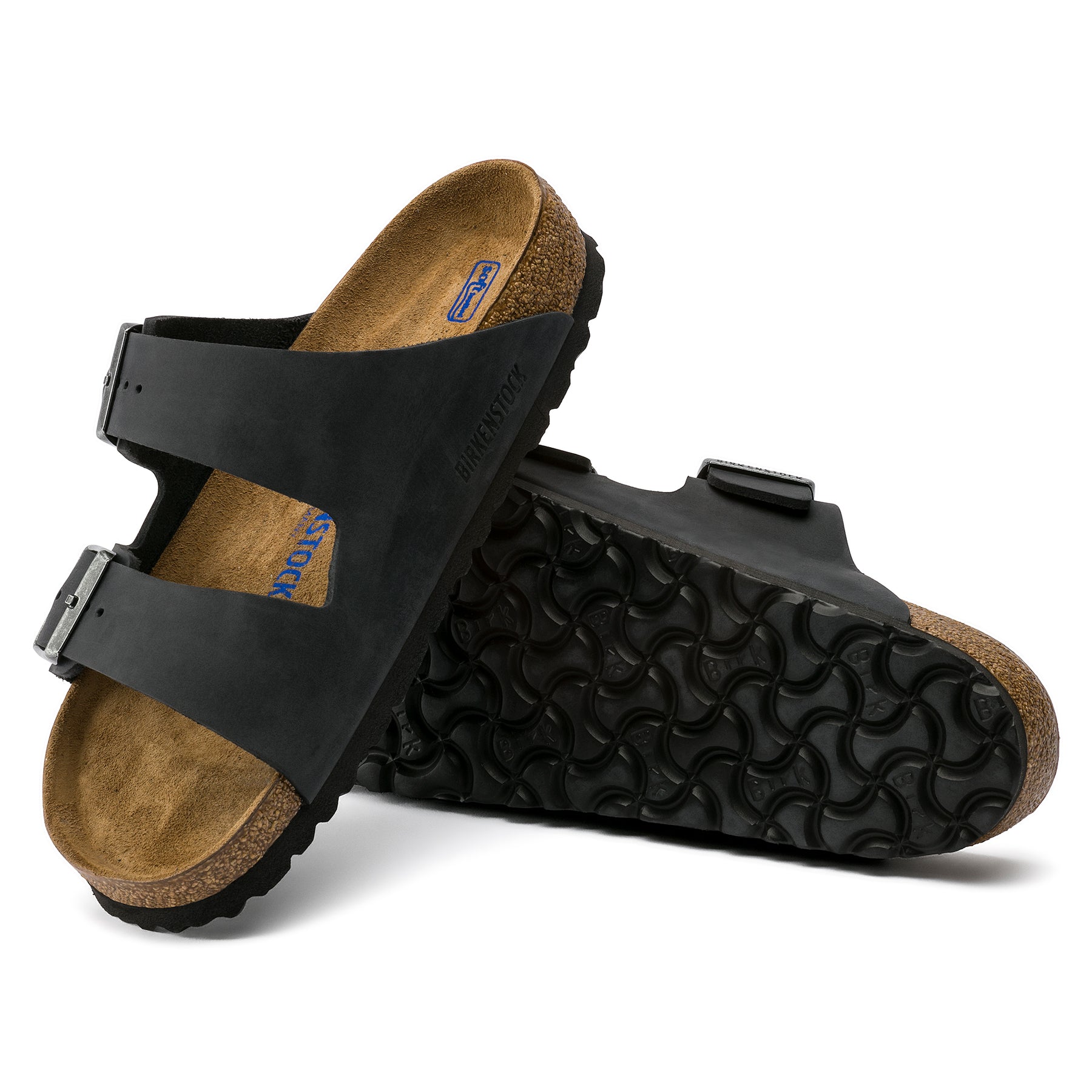 Birkenstock Arizona Soft Footbed black oiled leather