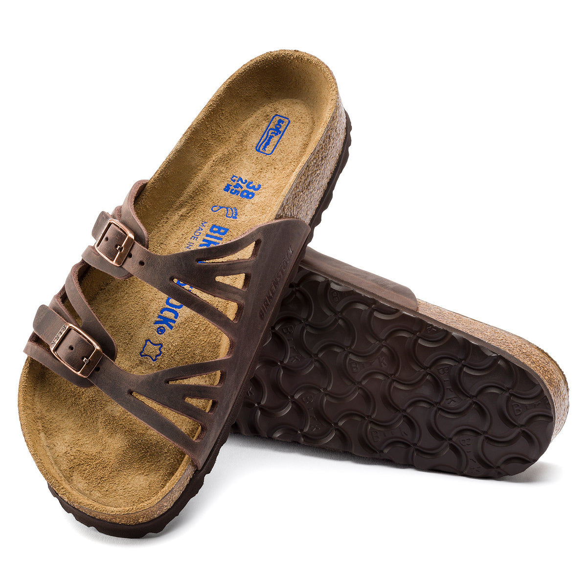 Birkenstock Granada Soft Footbed habana oiled leather