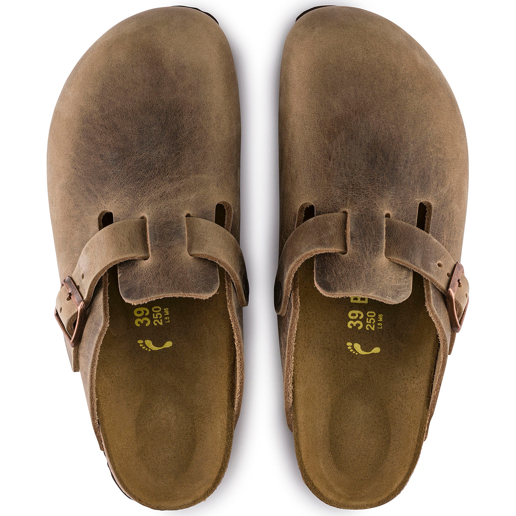 Birkenstock Boston tobacco oiled leather