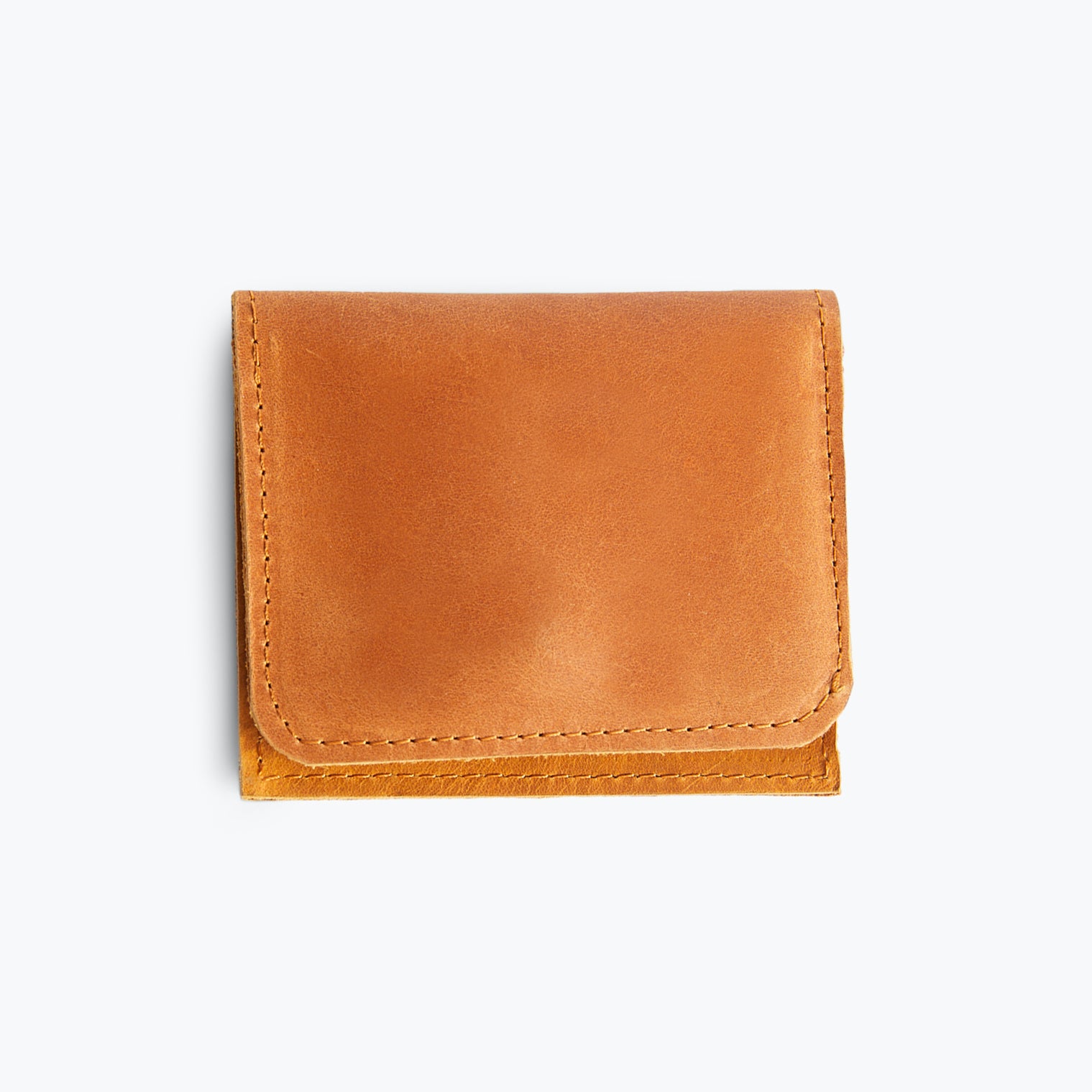 ABLE Debre Mini Wallet cognac leather