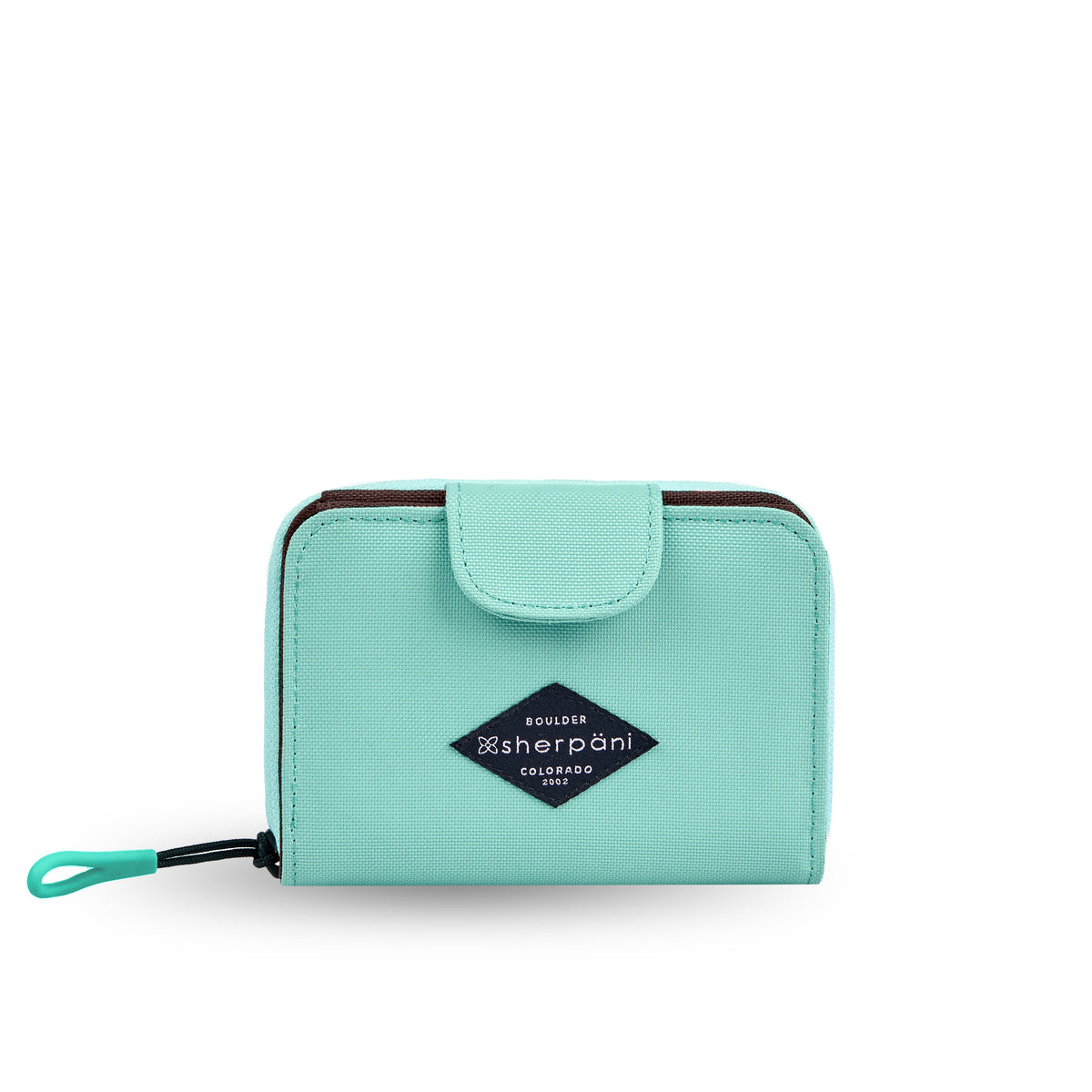 Sherpani Barcelona Zip Wallet seagreen