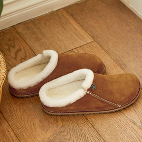Birkenstock Limited Edition Zermatt Premium mink suede/natural shearling