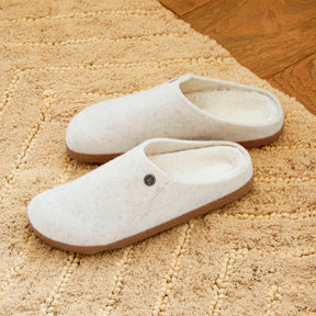 Birkenstock Limited Edition Zermatt ecru wool/natural shearling