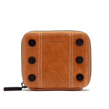 Hammitt 5 North Compact Leather Wallet saddle tan/bronze