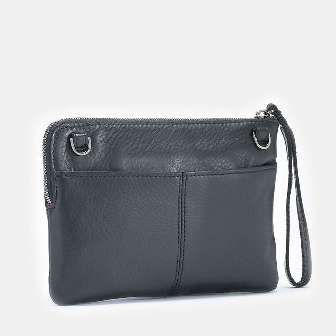 Hammitt Nash Sml Crossbody black/gunmetal red zip