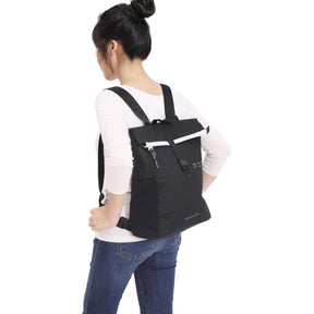 Sherpani Miyako Fold Over Backpack black