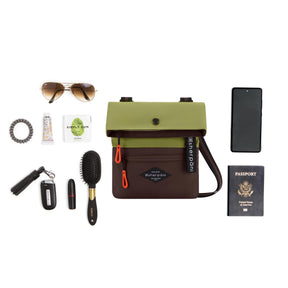 Sherpani Pica Mini Crossbody cactus