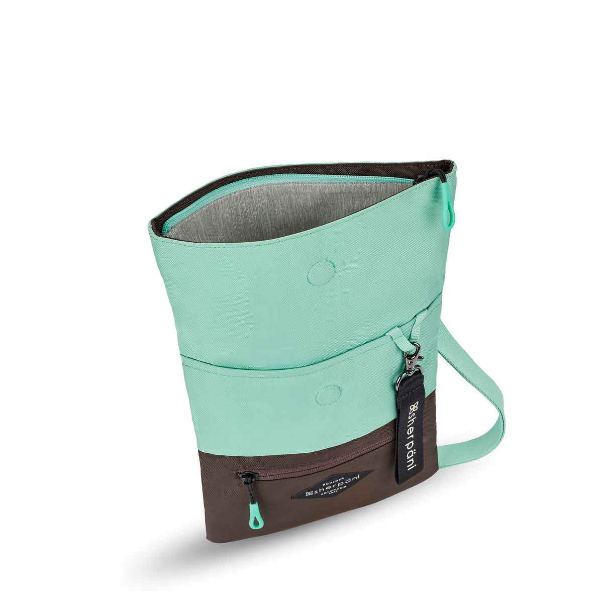 Sherpani Pica Mini Crossbody seagreen