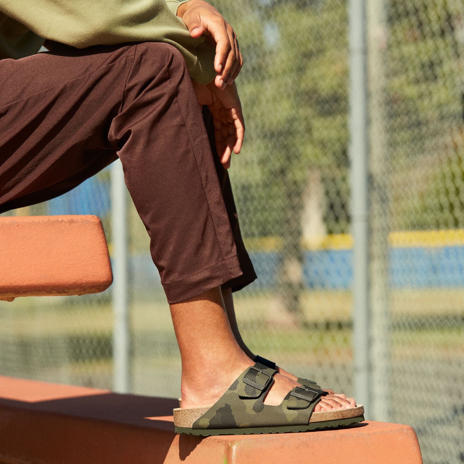 Birkenstock desert soil green best sale