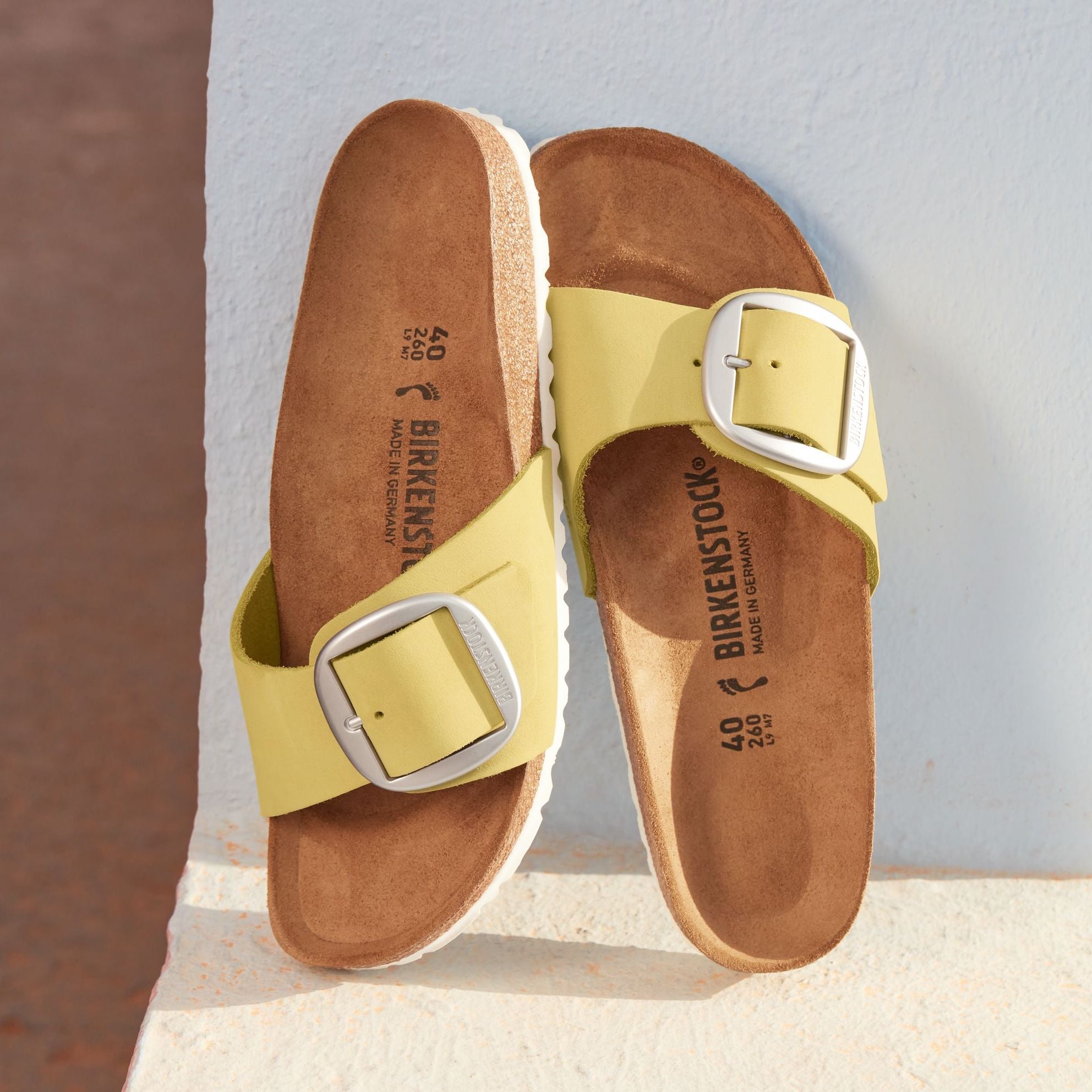 Birkenstock madrid best sale big buckle ochre