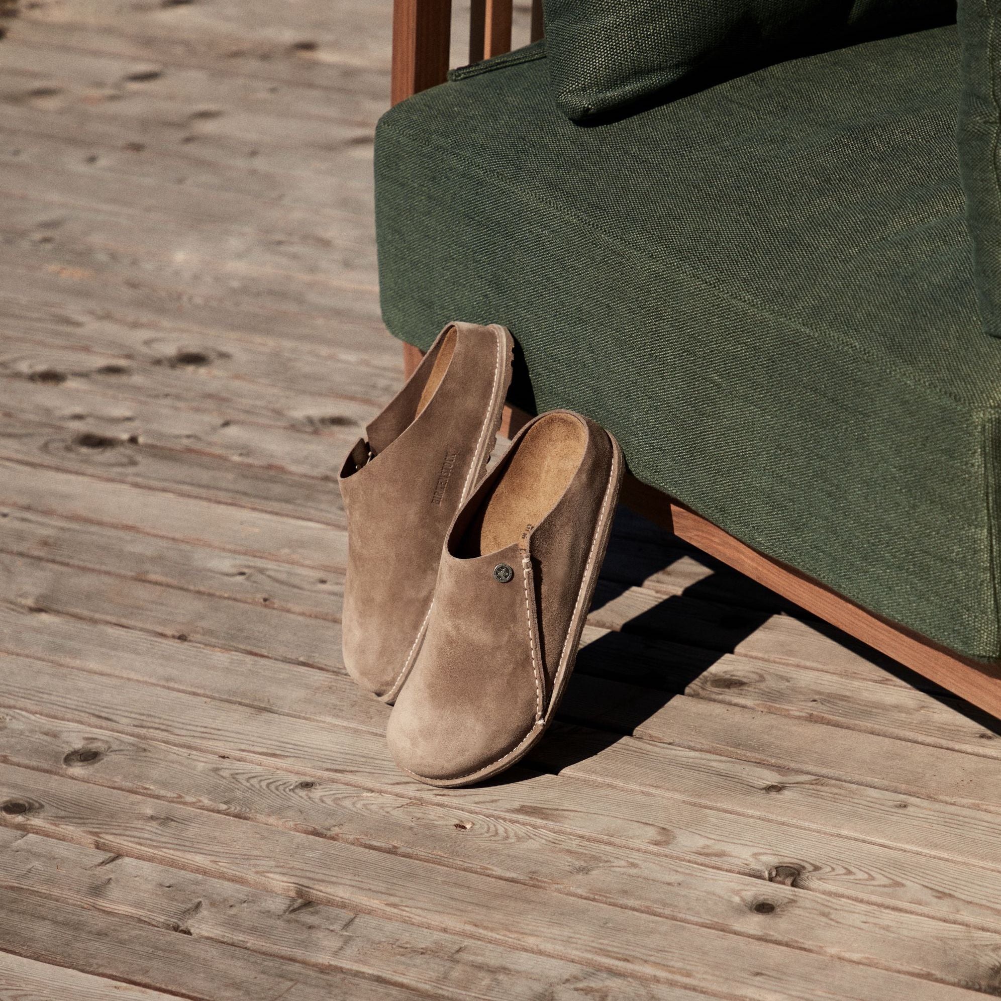 Birkenstock Zermatt 365 gray taupe suede