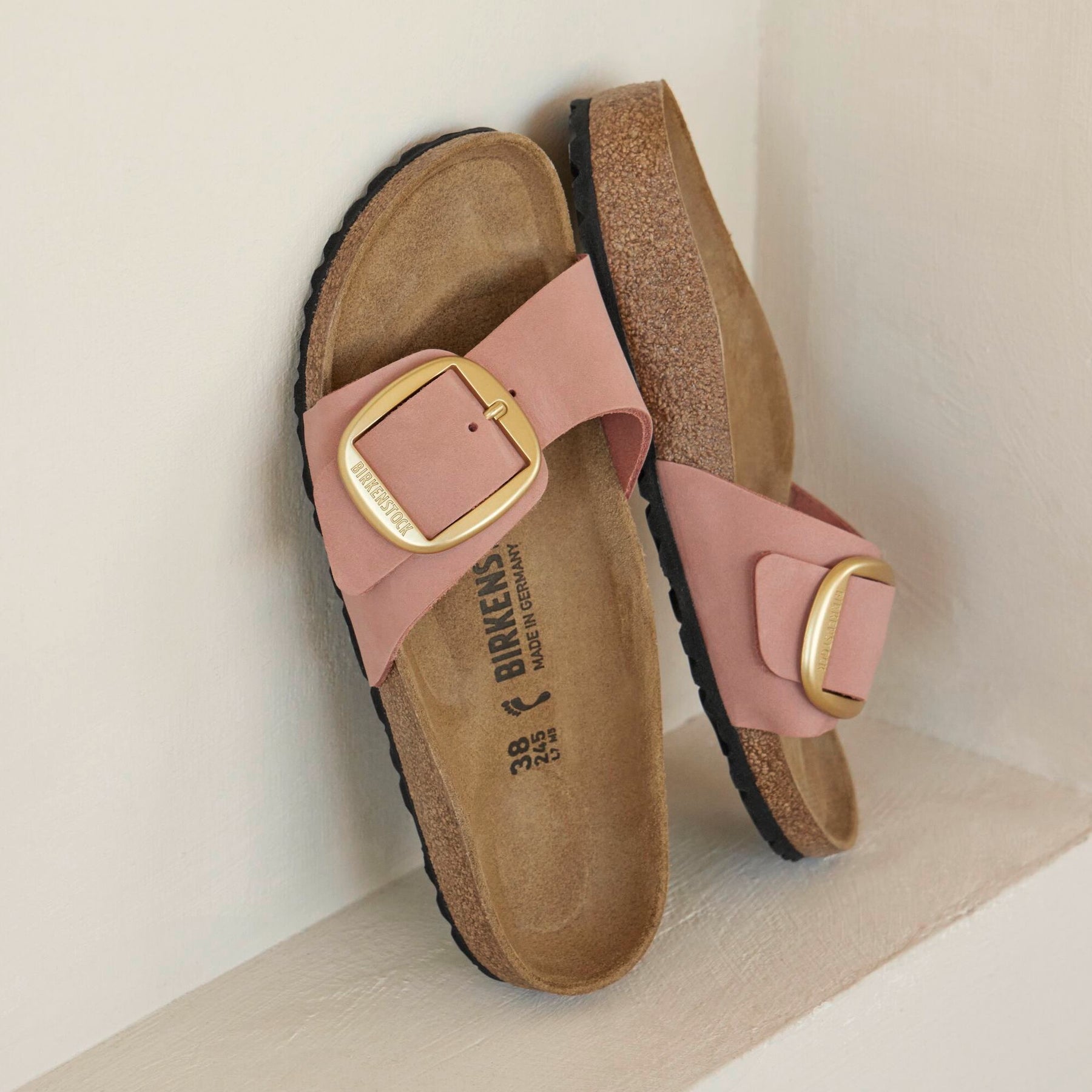 Birkenstock Limited Edition Madrid Big Buckle old rose nubuck